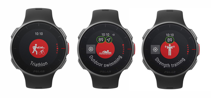 Polar Reloj deportivo Vantage V para correr, ciclismo, natación, etc.  Precisión Prime Sensor Fusion Tecnología habilitada, impermeable, reloj GPS