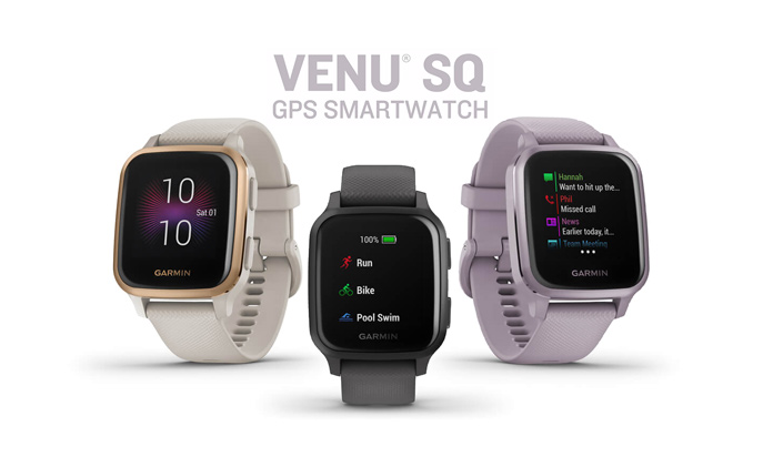 Garmin Venu Sq, Reloj Inteligente con GPS, Lavanda : Garmin: :  Electrónica