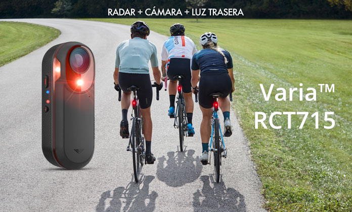 Radar para bicicleta Garmin Varia Rtl 515 Luz trasera