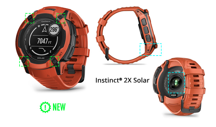 Reloj Garmin Instinct 2X Solar