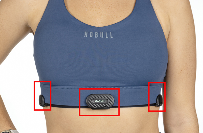Garmin-Monitor de ritmo cardíaco para correr, cinta de correr
