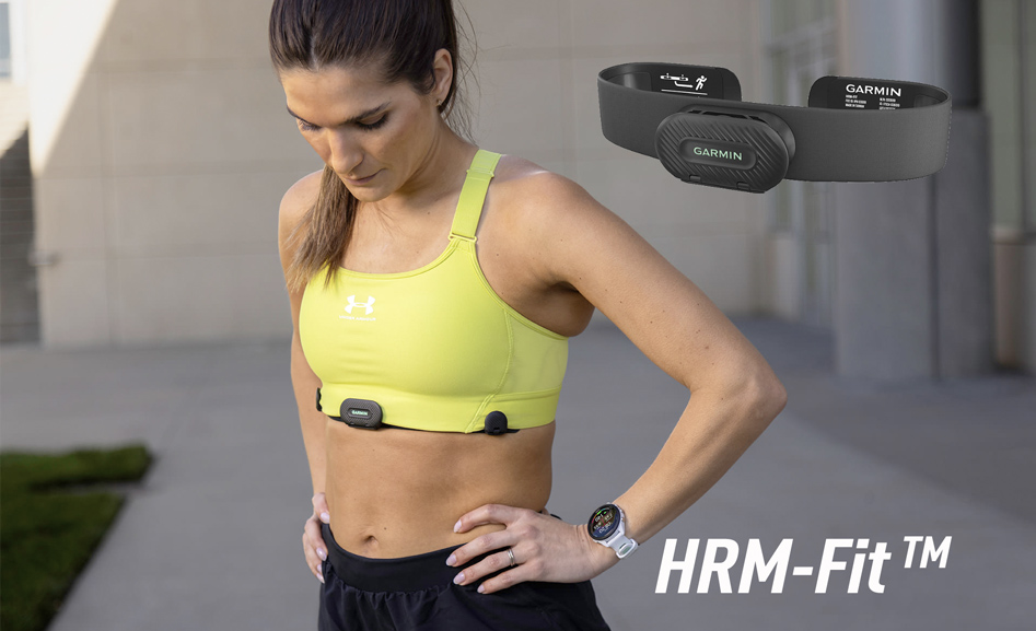 Nuevo] Garmin HRM-Fit: pulsómetro diseñado para mujeres.
